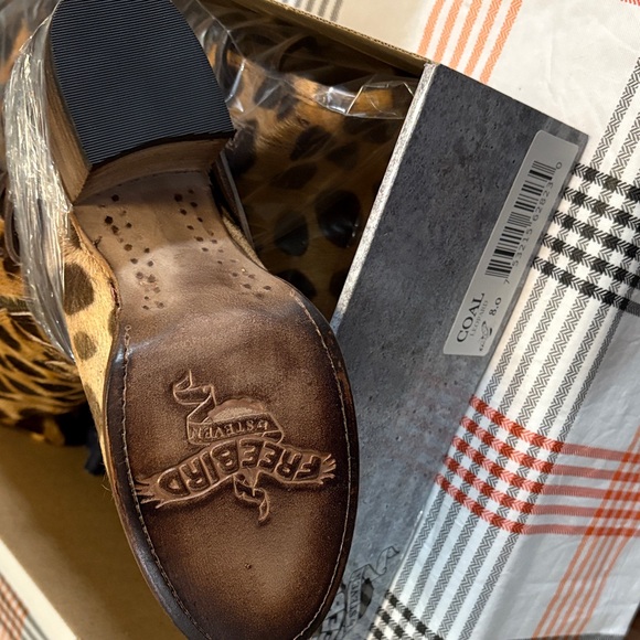 Freebird Spotted Tan Over-the-Knee Boots - Picture 4 of 8